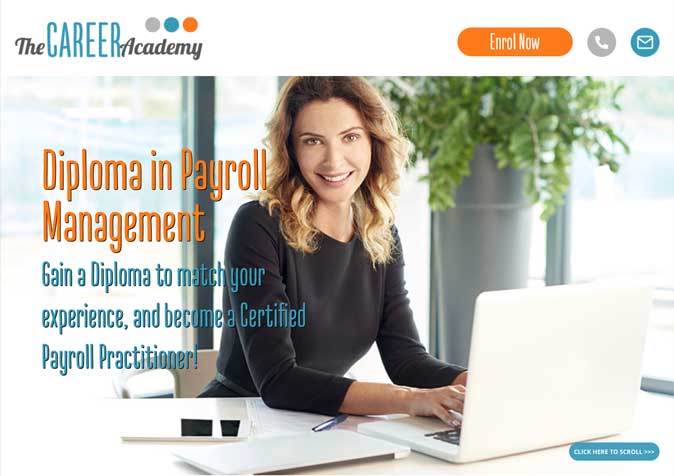 Diploma in Payroll Management Infographic
